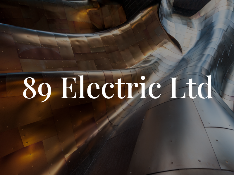 89 Electric Ltd