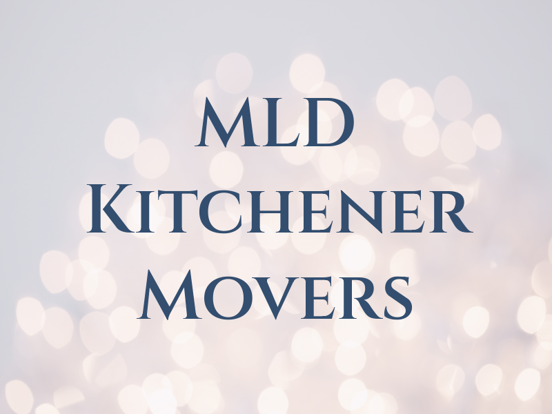 MLD Kitchener Movers