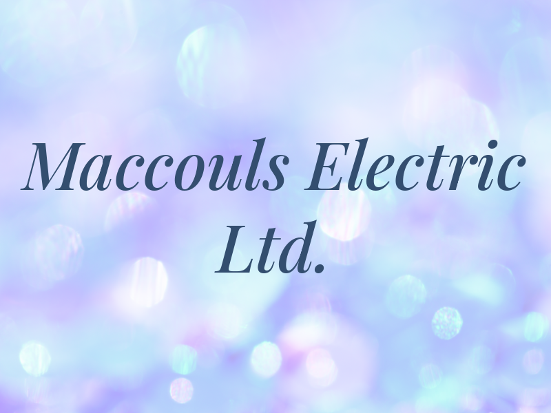 Maccouls Electric Ltd.