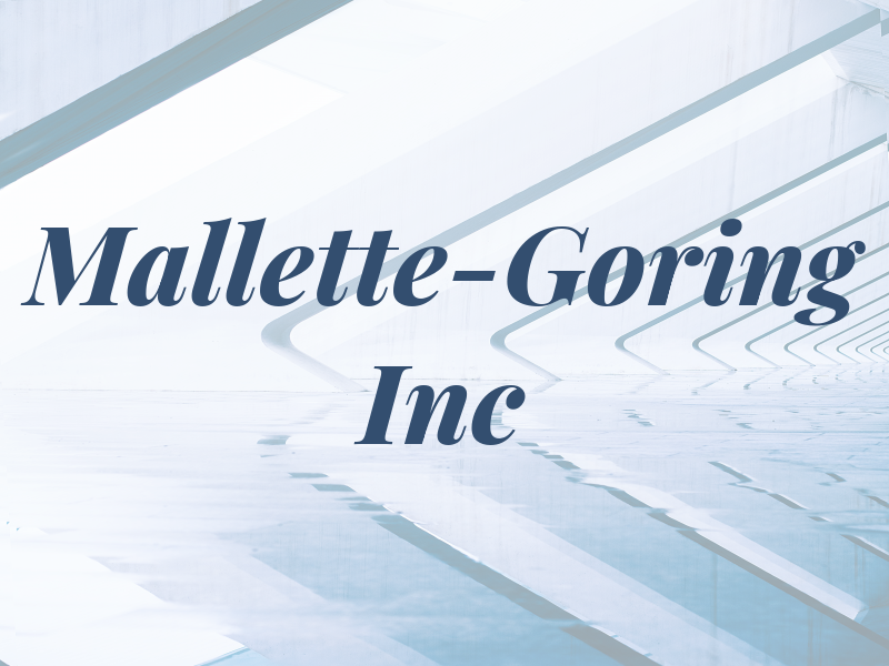 Mallette-Goring Inc