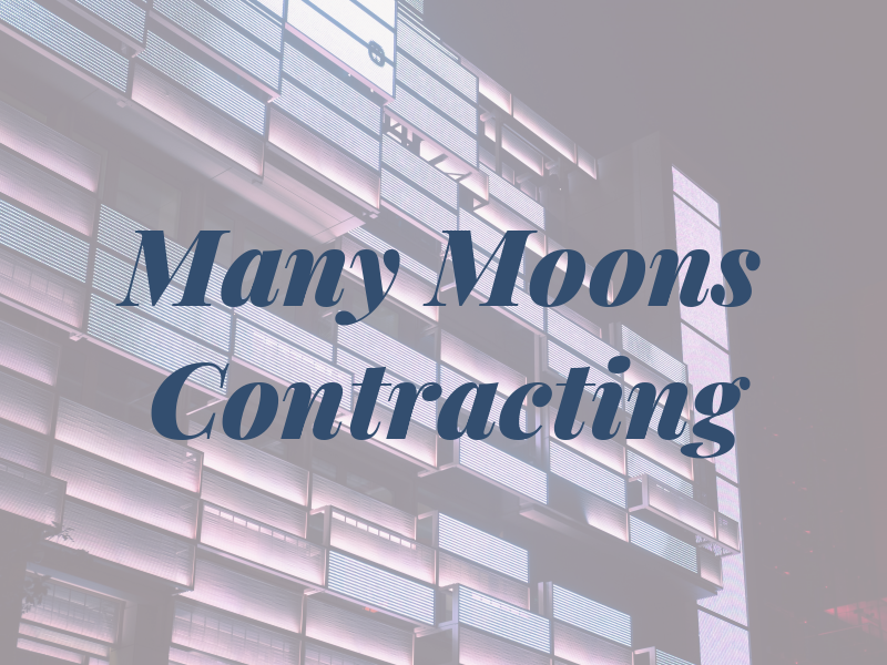 Many Moons Contracting Ltd