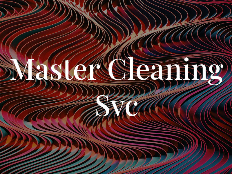 Master Cleaning Svc