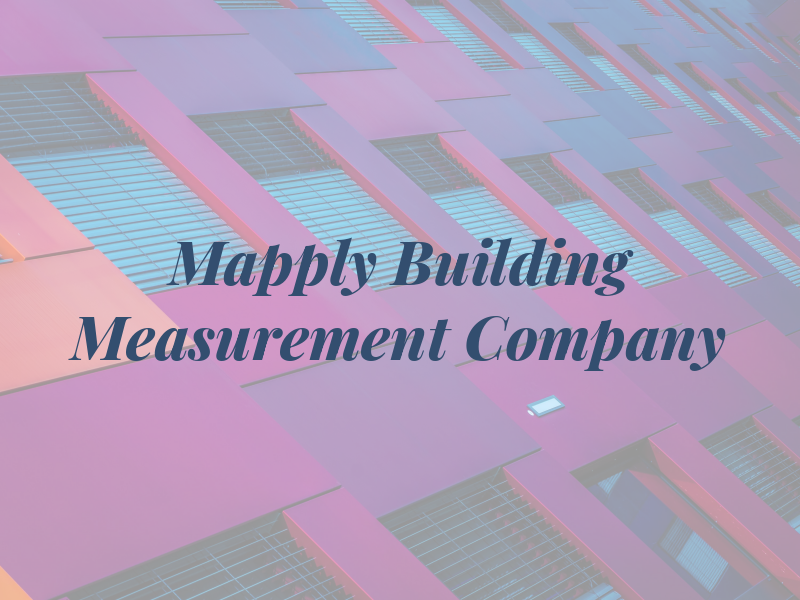 Mapply Building Measurement Company Ltd