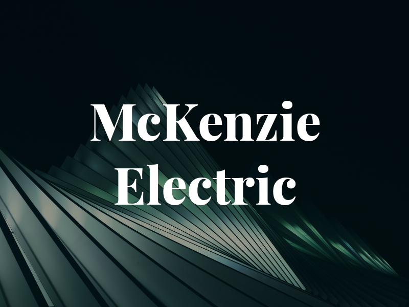 McKenzie Electric