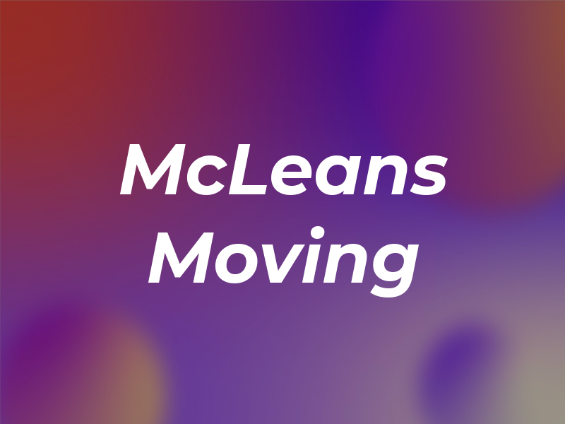 McLeans Moving