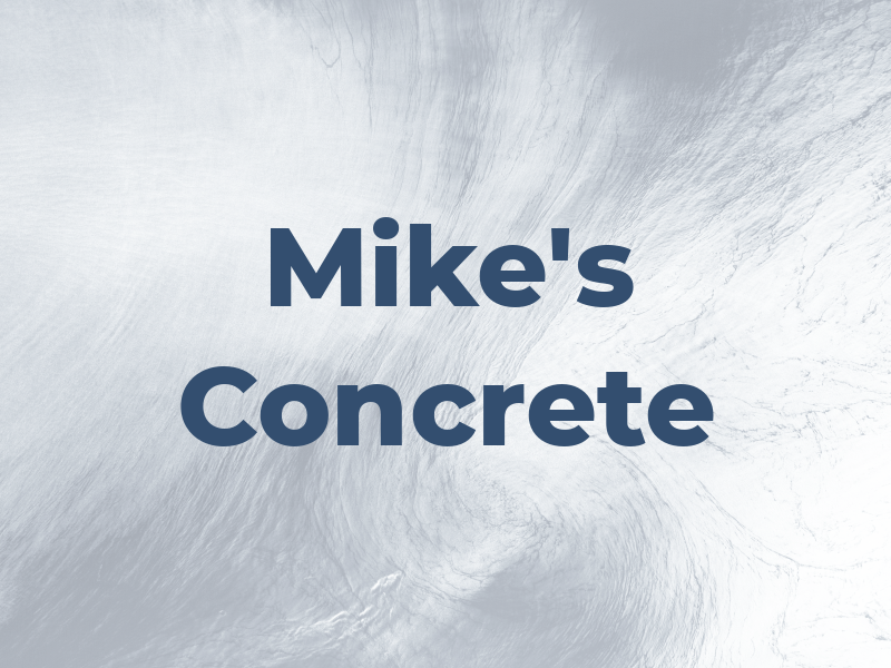 Mike's Concrete