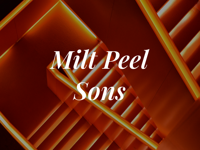 Milt Peel & Sons