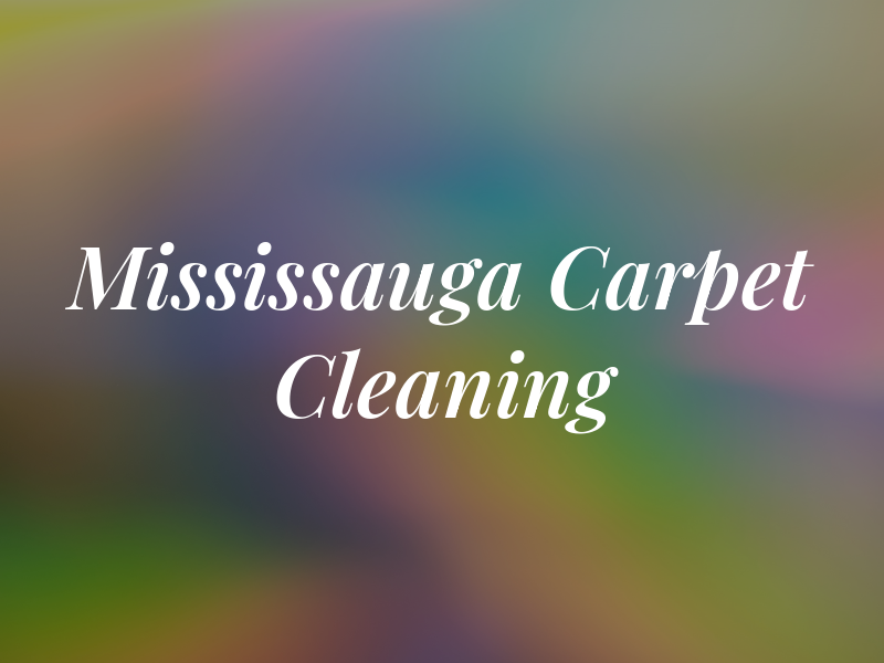 Mississauga Carpet Cleaning