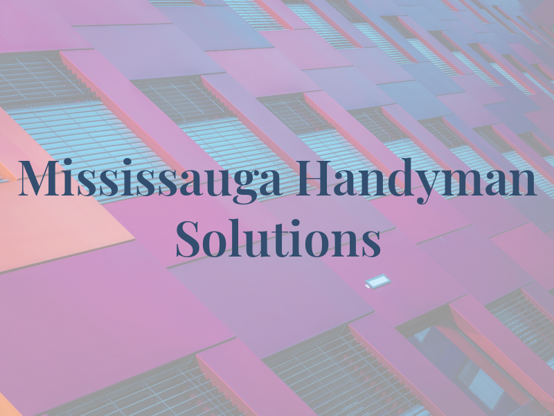 Mississauga Handyman Solutions
