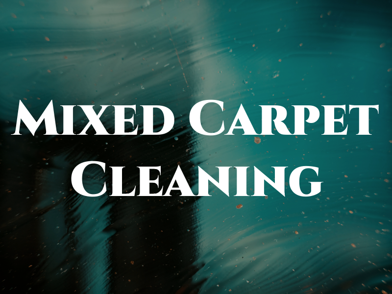 Mixed Carpet Cleaning