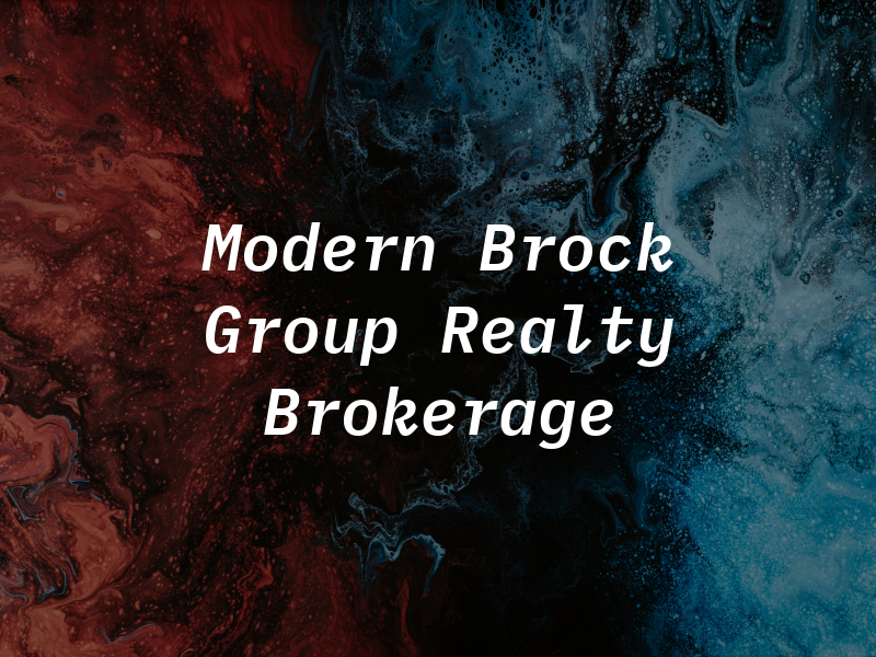 Modern Brock Group Realty Brokerage