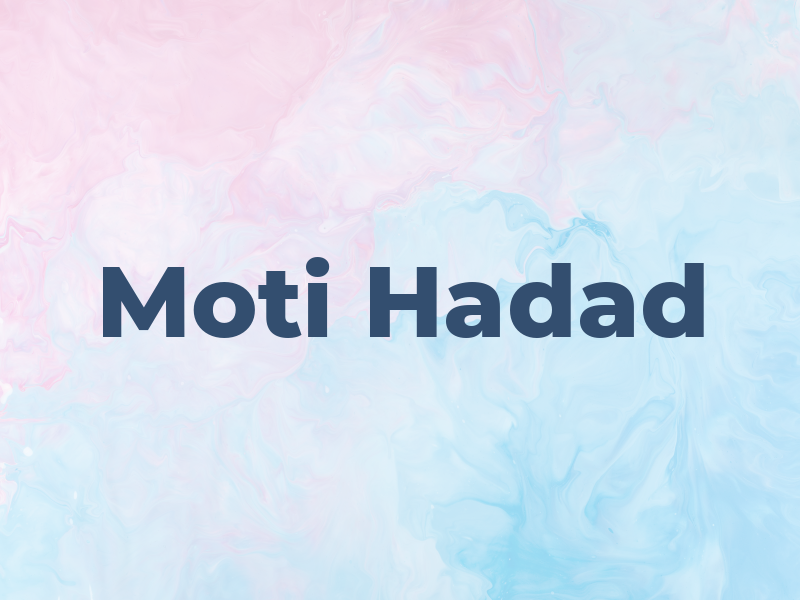 Moti Hadad