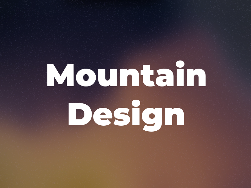 Mountain Design
