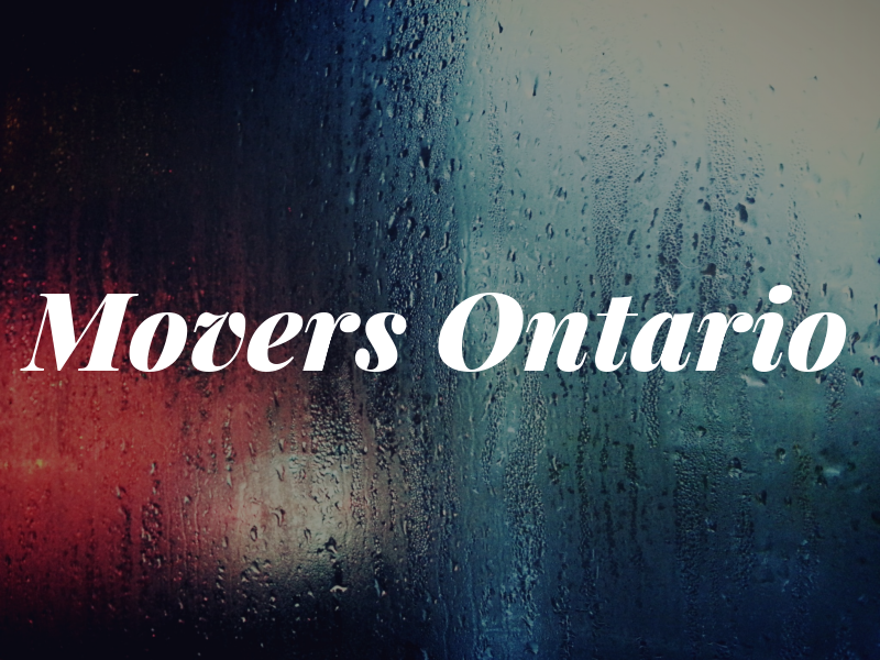 Movers Ontario