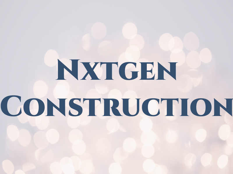 Nxtgen Construction