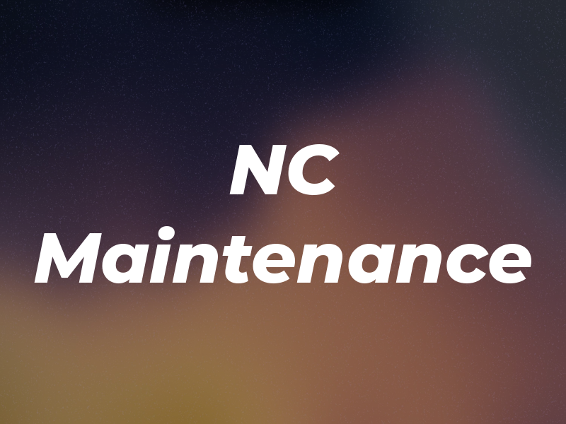 NC Maintenance