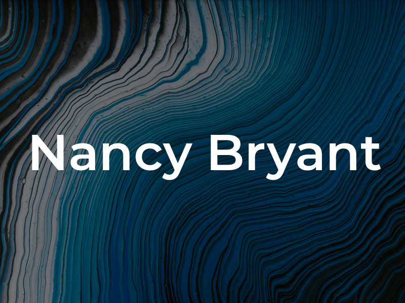 Nancy Bryant