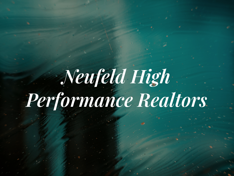 Neufeld High Performance Realtors