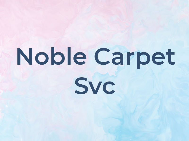 Noble Carpet Svc