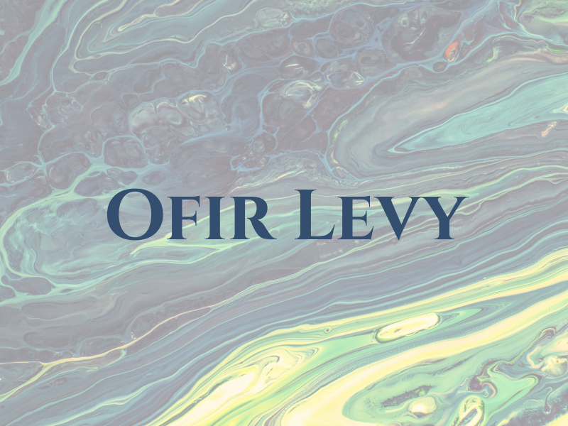 Ofir Levy