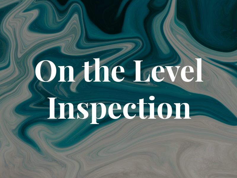On the Level Inspection