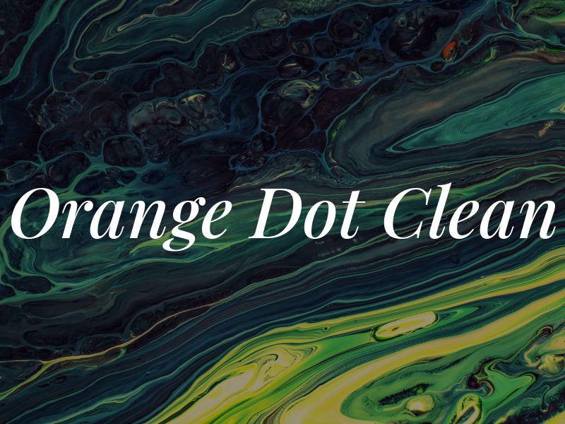 Orange Dot Clean