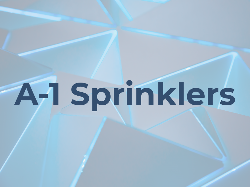 A-1 Sprinklers
