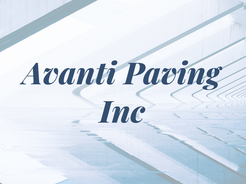 Avanti Paving Inc