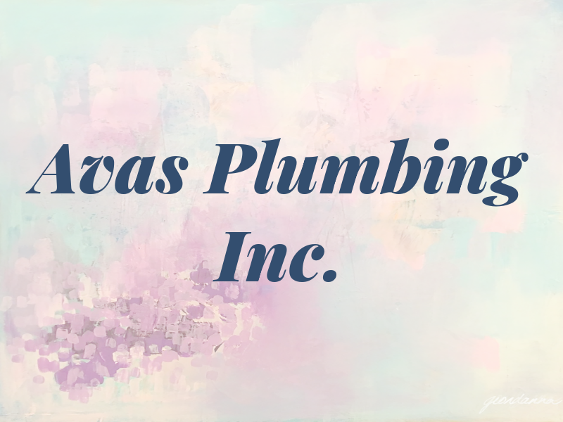 Avas Plumbing Inc.