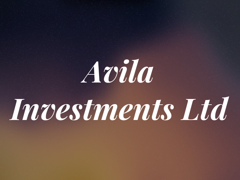 Avila Investments Ltd