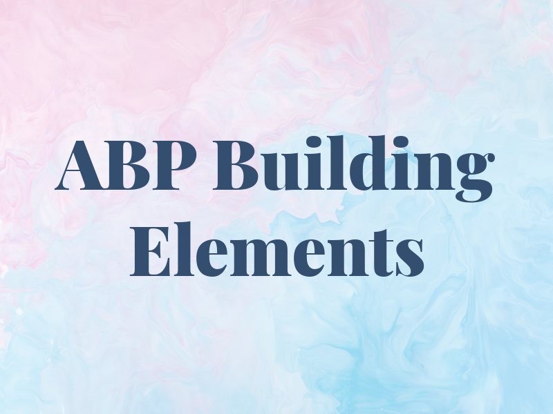 ABP Building Elements