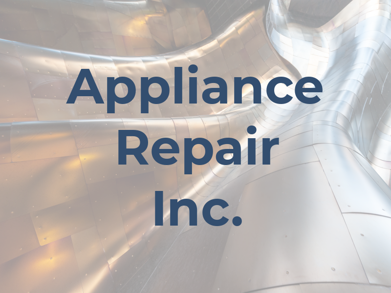 AS Appliance Repair Inc.