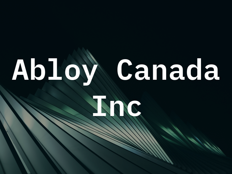 Abloy Canada Inc