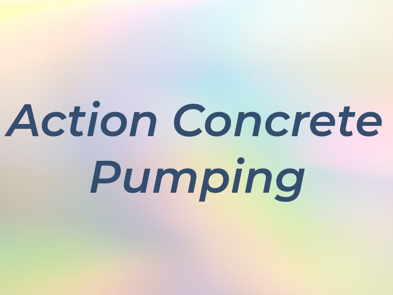Action Concrete Pumping