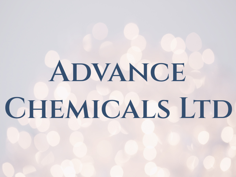 Advance Chemicals Ltd