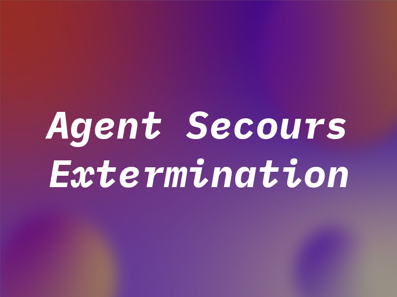Agent Secours Extermination