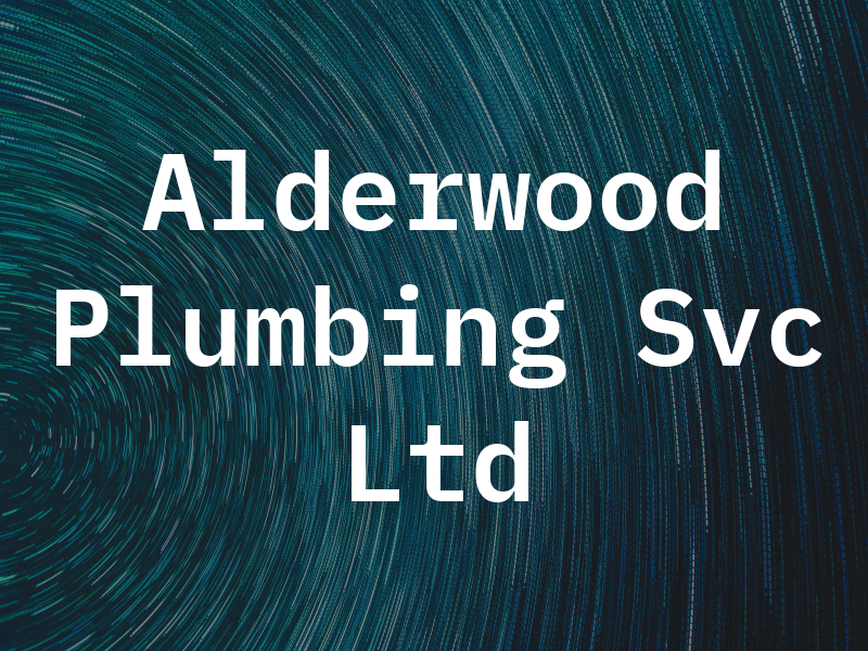 Alderwood Plumbing Svc Ltd