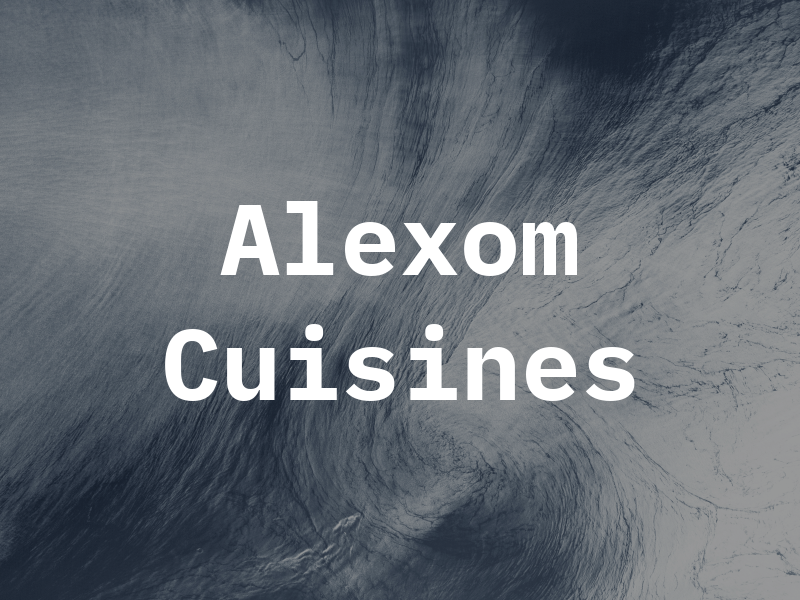 Alexom Cuisines