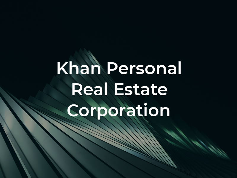 Ali Khan Personal Real Estate Corporation