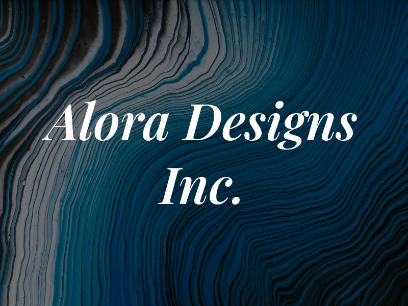 Alora Designs Inc.