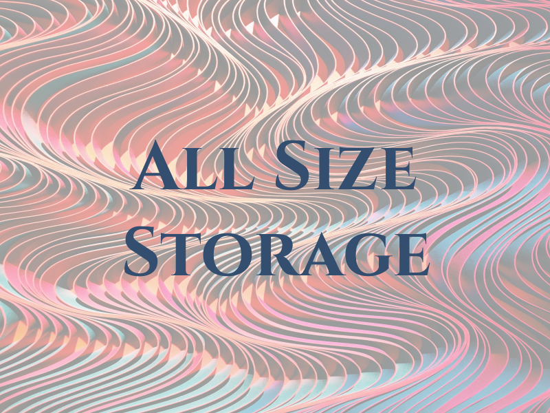 All Size Storage