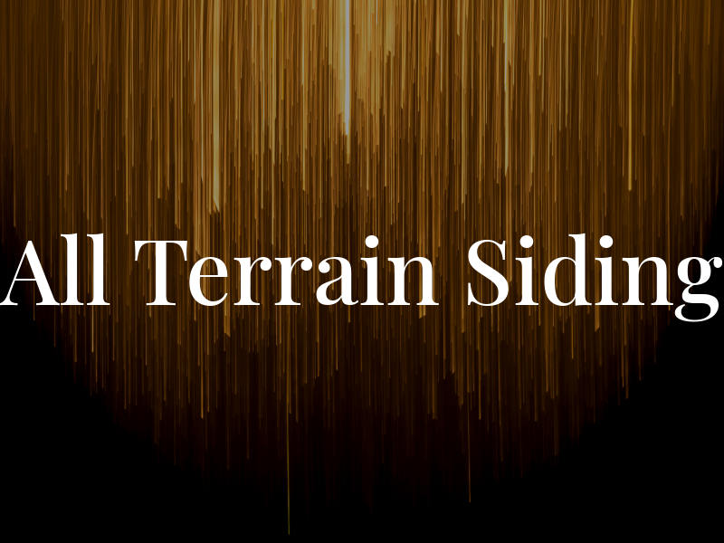 All Terrain Siding