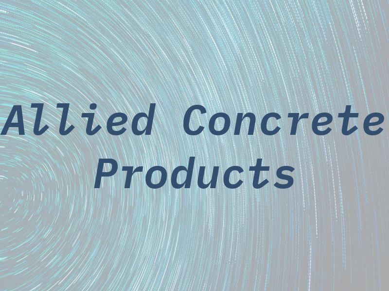 Allied Concrete Products