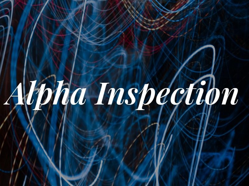 Alpha Inspection