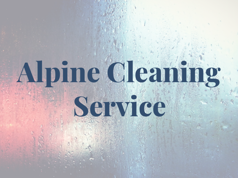 Alpine Cleaning Service Ltd