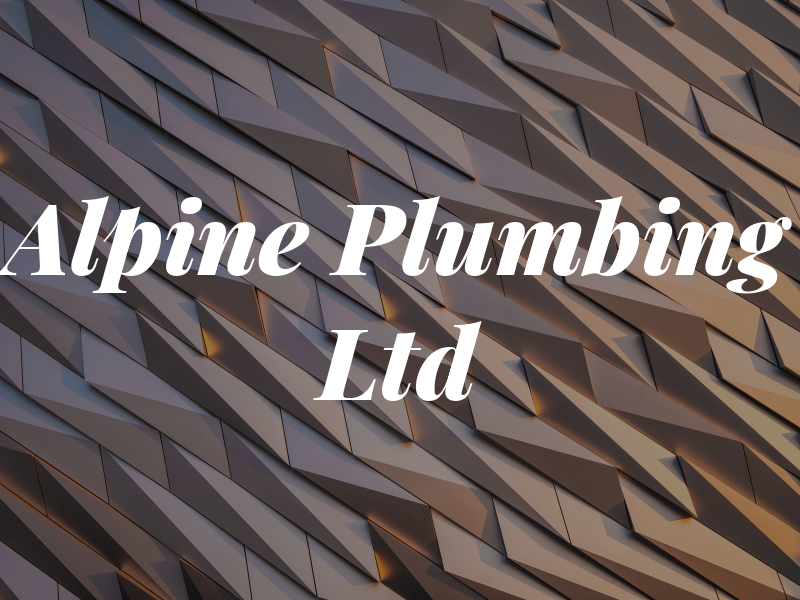 Alpine Plumbing Ltd