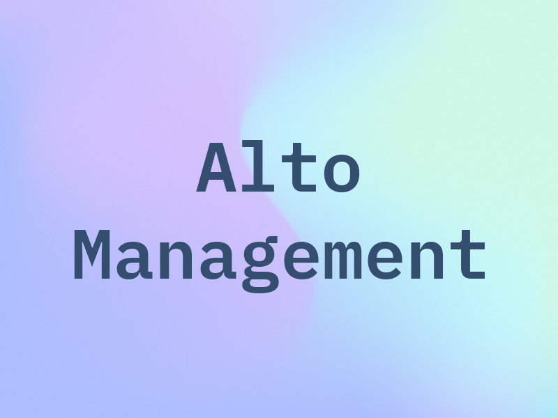 Alto Management