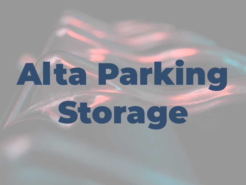 Alta RV Parking & Storage