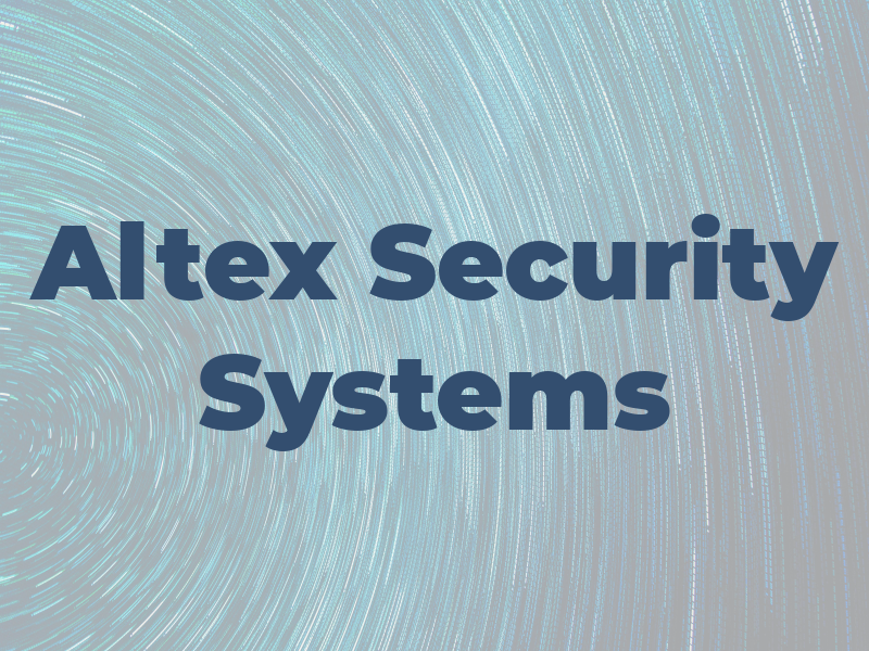 Altex Security Systems Ltd