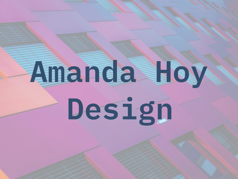 Amanda Hoy Design